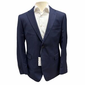 Navy Wool-Blend Suit - 7 Downie St.